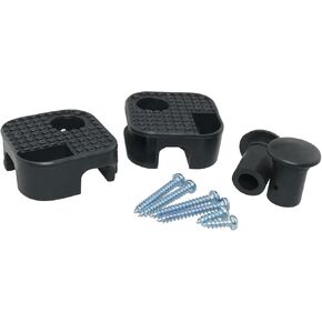 قطعتان من أقدام استبدال كرسي التخييم 0.55 بوصة للإصلاح عالي التحمل في الزاوية العلوية مع 2 براغي لمقعد الكرسي القابل للطي، جزء ملحقات كرسي التخييم المحمول in Kuwait