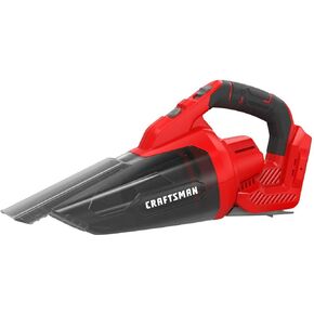 CRAFTSMAN V20 Cordless Hand Vacuum, 45 CFM, 2 Stage Filtration System with Filter, Battery and Charger Included (CMCVH001C1),Red