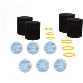 Replacement Filter For Shop Vac Filters 90304/90585/ 90107/90333/90350 for Shop Vac Filter, Fits Most Wet/Dry vacuum cleaner 5 Gallon and above-10pack