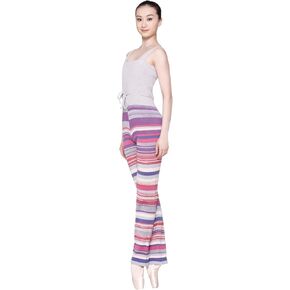 Sansha womens Full Length Warm Up Unitard Kc1103c Finlay Jumpsuit, Pink/Multicolor, Large US