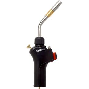 Mag-Torch® MagFlame™ 360 Pro Torch - High Output Ultra Swirl Flame, 360° Swivel Burn Tube, Propane or MAP-Pro Torch for Soldering, Woodworking, Brazing and Auto Work