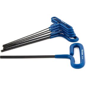 Titan 12769 6-Piece T-Handle Metric Hex Key Set
