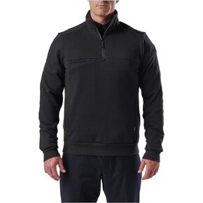 5.11 Tactical Job Shirt Quarter Zip 2.0 Fleece Pull Over, Style 72534, Fire Navy