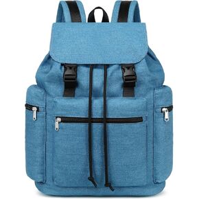 Girls School Backpack Women College Bookbag Lady Travel Rucksack 15.6Inch Laptop Bag (Black Sunflower)