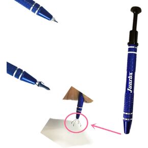 IC Pickup/Thread Picker/BGA Chip Picker/Electronic Component Catch/ 4 Clamp IC Chip Metal Catcher/Manicure Cotton Ball Claw.