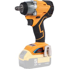 FSYAO 500 ft-lbs maximum torque, 20V 1/2 inch cordless impact wrench-brushless, 4-speed adjustment, automatic start and stop.(Host only/Without battery).