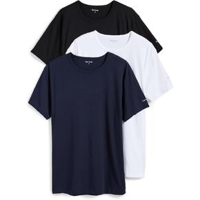PS Paul Smith Men's 3-Pack T-Shirts, Black