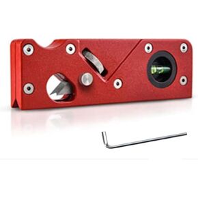 szhdxsy, Wood Planar carpenter's edge trimming tool, suitable for manual chamfering and planing of wood quick trimming,for Quick Edge Trimming and Chamfering,red