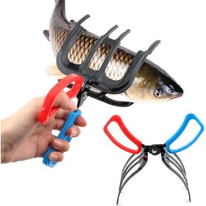 قابض السمك، 2024 ترقية جديدة 3 كماشة سمك مخلب، قابض سمك معدني متعدد الوظائف بثلاثة أسنان مشبك سمك لصيد الأسماك in Kuwait