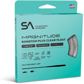 Scientific Anglers Magnitude Smooth Bonefish Plus Clear Float Tip Saltwater Fly Line