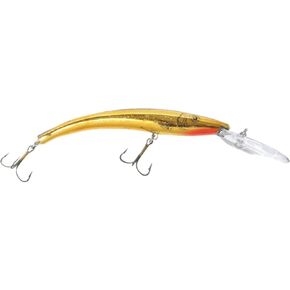 Reef Runner 600 Series Deep Little Ripper, 4-9/16-Inch, Gold Shiner