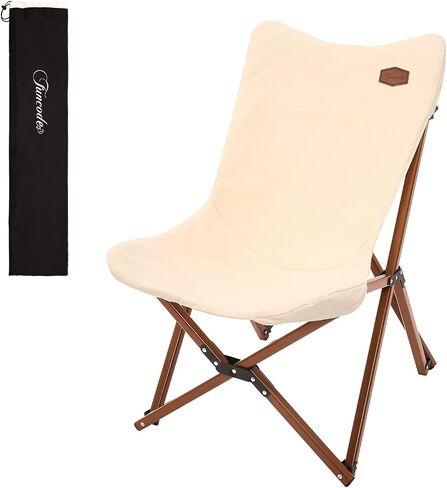 Funcode Portable Folding Camping Chair with Carry Bag for Camping,Beach,Picnic,Garden,Patio(BLACK01). in Saudi Arabia