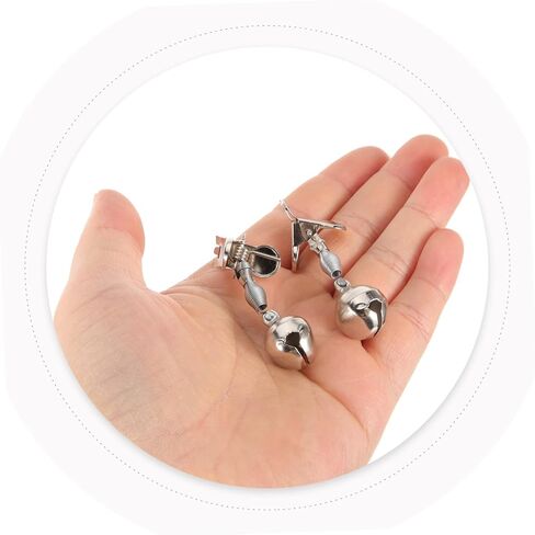 Milisten 10pcs Metal Bell Alarm Bells for Fishing Bait Alarm Bells Fishing Rod Alarm Bell Fishing Rod Bells Portable Fishing Rod Sea Fishing Warning Bells Fishing Accessories Ordinary in Saudi Arabia