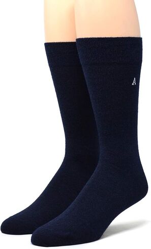 WARRIOR ALPACA SOCKS - Men's Alpaca Wool Trouser Socks - Lightweight, Hosiery Style Socks with Moisture & Odor Control (Walnut, Large) in Kuwait
