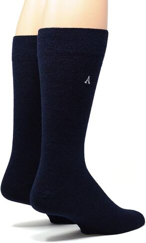 WARRIOR ALPACA SOCKS - Men's Alpaca Wool Trouser Socks - Lightweight, Hosiery Style Socks with Moisture & Odor Control (Walnut, Large) in Kuwait