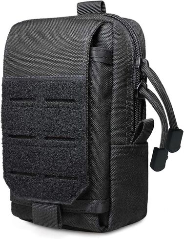 Tactical EDC bag, Molle multifunctional small bag, gadget organizer cell phone holder waist bag, camping hiking cycling climbing with compact bag in Saudi Arabia