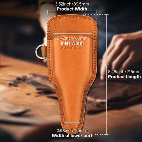 غمد كماشة الصيد من Gomexus مع مشبك حزام من الفولاذ الربيعي، حافظات من جلد البقر لمعظم ملاقط الطعم in Kuwait