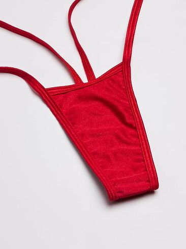 BodyZone Women's Suspender Thong, Turquoise, One Size in Kuwait