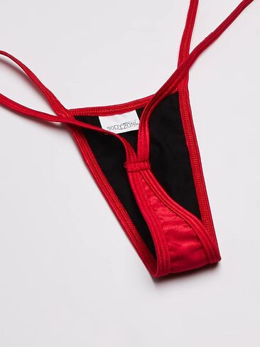 BodyZone Women's Suspender Thong, Turquoise, One Size in Kuwait