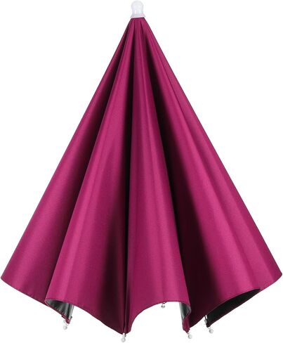 قبعة مظلة باتيكيل، مقاس 68.58 سم، قبعات مظلة لصيد الأسماك بدون استخدام اليدين، عصابة رأس مرنة قابلة للطي، قبعة مطر للشمس للتخييم والبستنة والتنزه سيرًا على الأقدام والزراعة والشاطئ in Kuwait