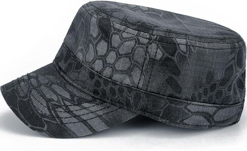 Mens Waterproof Camo Cadet Army Hats American Flag Buckle Womens Quick Dry Flat Top Military OCP Patrol Corps Caps in Saudi Arabia