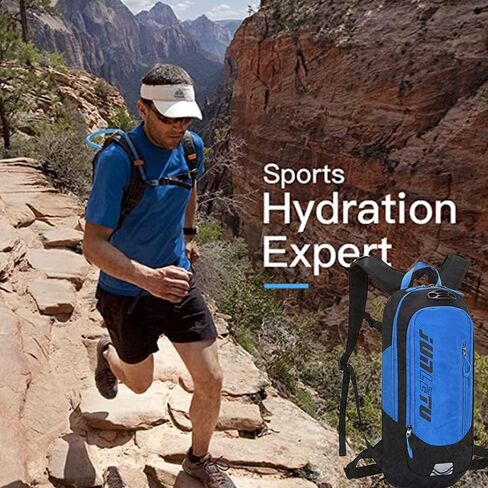 Croogo Hydration Packs,Hydration Backpack with 2L Hydration Bladder,Bicycle Daypack Waterproof Breathable Bag for Climbing in Saudi Arabia
