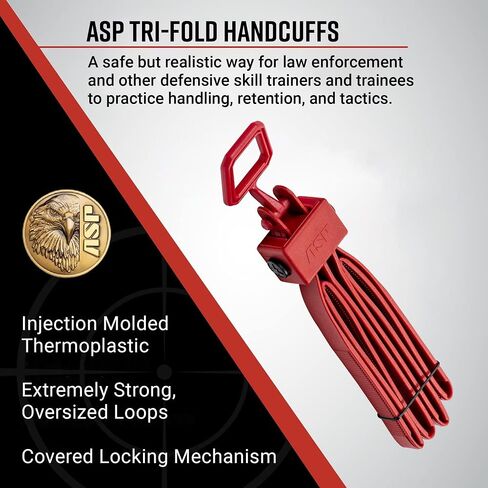 ASP Tri-Fold Restraints, Disposable Handcuffs, Police Gear and Security Guard Flex Cuffs, Law Enforcement Zip Cuffs in Saudi Arabia
