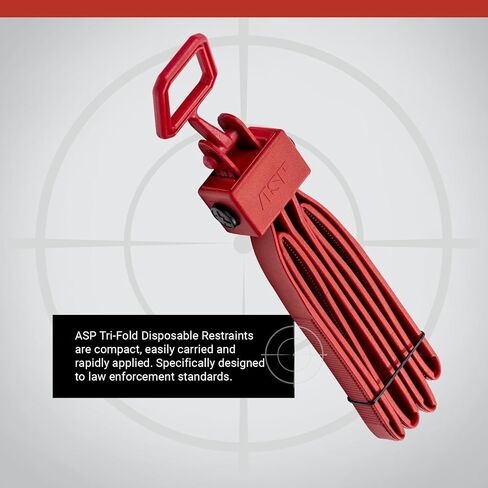 ASP Tri-Fold Restraints, Disposable Handcuffs, Police Gear and Security Guard Flex Cuffs, Law Enforcement Zip Cuffs in Saudi Arabia