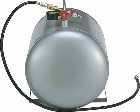 California Air Tools CAT-AUX05A Lightweight Portable Aluminum Air Tank, 5 Gallon, Silver in Kuwait