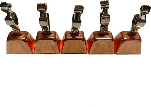 Pack of 2/5 Pieces Fishing Copper Pole Bells Fish Alarm Bells in Saudi Arabia
