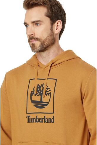Timberland Men's Stack Logo Hoodie in Saudi Arabia