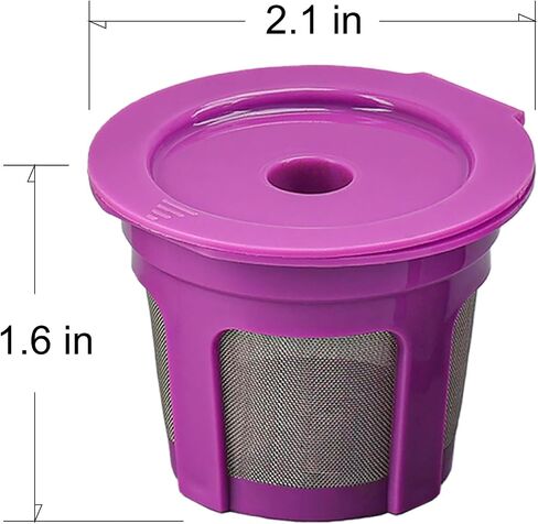 4 Pack Reusable K Cups with 600 Count Paper Coffee Filters, Compatible with Keurig Coffee Maker 2.0 & 1.0, Reusable Coffee Pods Filter 4 Pack & 600 Counts Disposable coffee filters in Kuwait