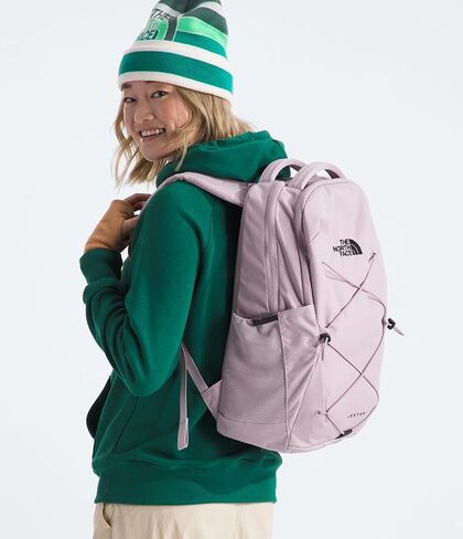 THE NORTH FACE Women's Jester Commuter Laptop Backpack, Pink Moss Faded Dye Camo Print, One Size in Kuwait