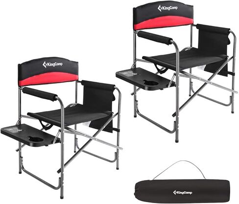 KingCamp KC3977_Black/MediumGrey Camping Chair, One Size in Saudi Arabia