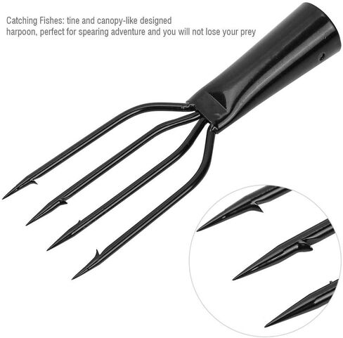 4 Prong Fishing Spear,Stainless Steel Fishing Fishing Fork for Anglers in Saudi Arabia