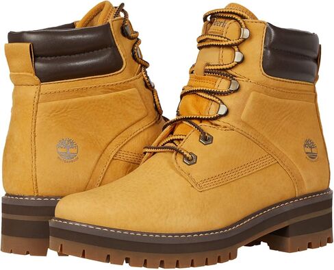 Timberland Courmayeur Valley 6" Waterproof Wheat Nubuck 10 B (M) in Saudi Arabia
