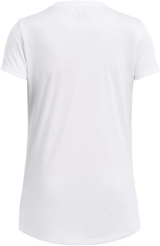 Under Armour Girls' Tech Block Logo Short Sleeve T Shirt in Kuwait