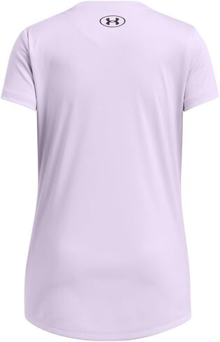Under Armour Girls' Tech Block Logo Short Sleeve T Shirt in Kuwait