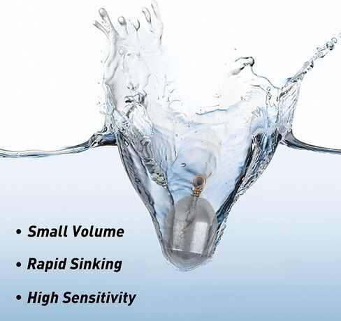 Fishing Weight Sinker,21pcs/50pcs Iron Weights Kit Assorted Size Bass Casting Sinker with Ring Water Drop Weight for Freshwater Saltwater Fishing in Kuwait