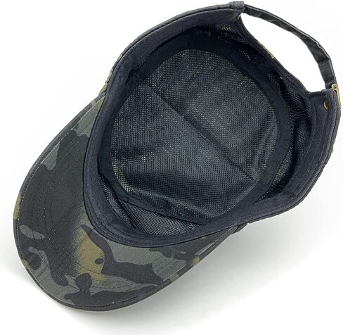 Mens Waterproof Camo Cadet Army Hats American Flag Buckle Womens Quick Dry Flat Top Military OCP Patrol Corps Caps in Saudi Arabia