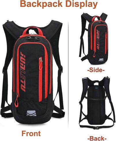 Croogo Hydration Packs,Hydration Backpack with 2L Hydration Bladder,Bicycle Daypack Waterproof Breathable Bag for Climbing in Saudi Arabia