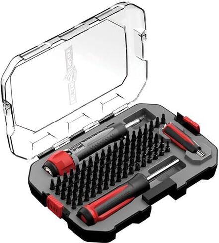 Real Avid Gunsmithing Torque Wrench Kit | All in One Torq Driver Tool with Screwdriver Bit Set & Accurate 1 Inch/Pound Setting for Precision Scope Mounting. Premium KIT. in Kuwait