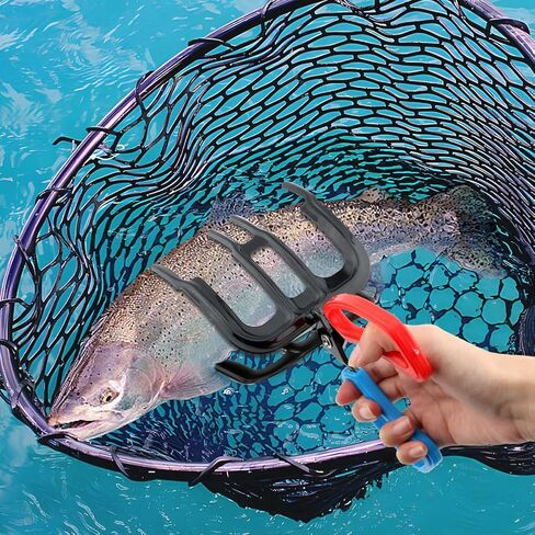 قابض السمك، 2024 ترقية جديدة 3 كماشة سمك مخلب، قابض سمك معدني متعدد الوظائف بثلاثة أسنان مشبك سمك لصيد الأسماك in Kuwait