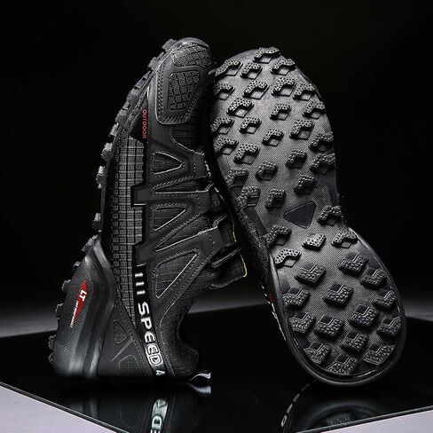Hiking Shoe for Men Outdoor Trekking Trail Running Sneaker Waterproof Non Slip Work Shoes in Saudi Arabia