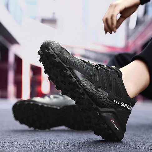 Hiking Shoe for Men Outdoor Trekking Trail Running Sneaker Waterproof Non Slip Work Shoes in Saudi Arabia