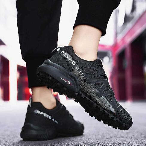 Hiking Shoe for Men Outdoor Trekking Trail Running Sneaker Waterproof Non Slip Work Shoes in Saudi Arabia
