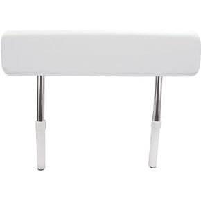 Taco Metals Marine Neptune Universal Leaning Post Backrest with Folding Arms, (17-1/2-Inch Cushion/Arm Height, 7-3/8-Inch Cushion Height, 34-Inch Width by 3-Inch Depth)