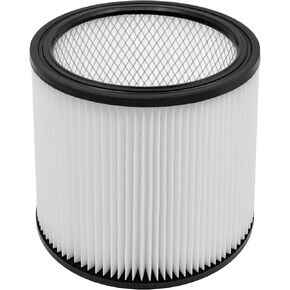 17912 & 9-17912 HEPA Vacuum Filter Compatible with Craftsman, Filter No.9-17912 fits 5, 6,8,9,12,14,16 and 32 gal vacs or larger made after 1988