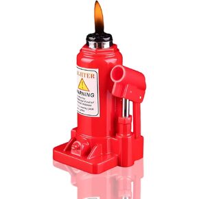 INSTR Creative Jack Lighter, Butane Lighters for Men, Lighters for Candle, Gas Lighter, Funny Lighters, Adjustable Refillable Cool Lighter, Unique Men's Gift Suitable for Outdoor Camping(No Gas)