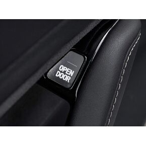 Tesla Model 3 'Open Door' Button Clear pre-Cut Label Stickers,Not A Transfer (4+4PCS)
